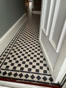 Tiled Hallway undertaken by Amazing Space Design and Build
