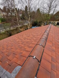 Tiled Roof Installation work undertaken by Amazing Space Design and Build